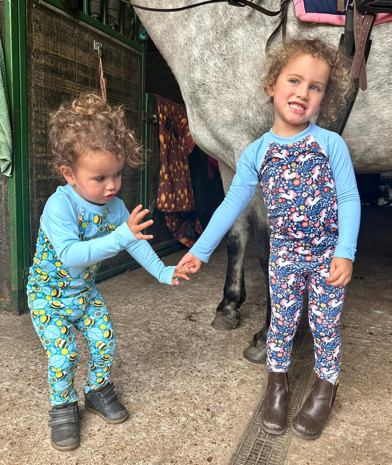 Set intimo tecnico per bambini - Unicorni