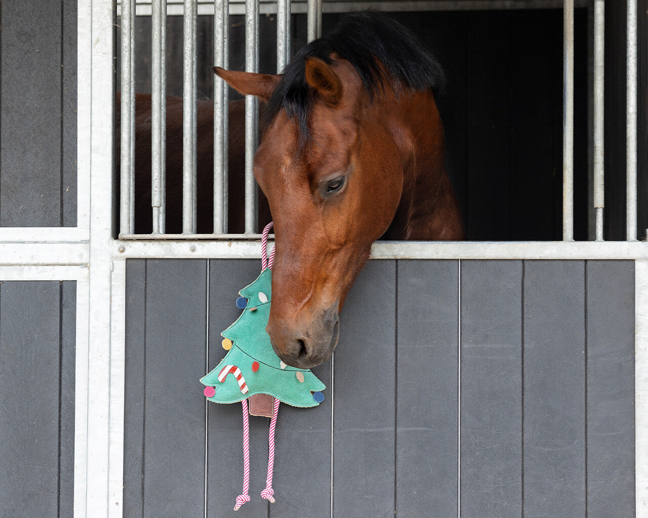 Giocattolo cavallo di Natale