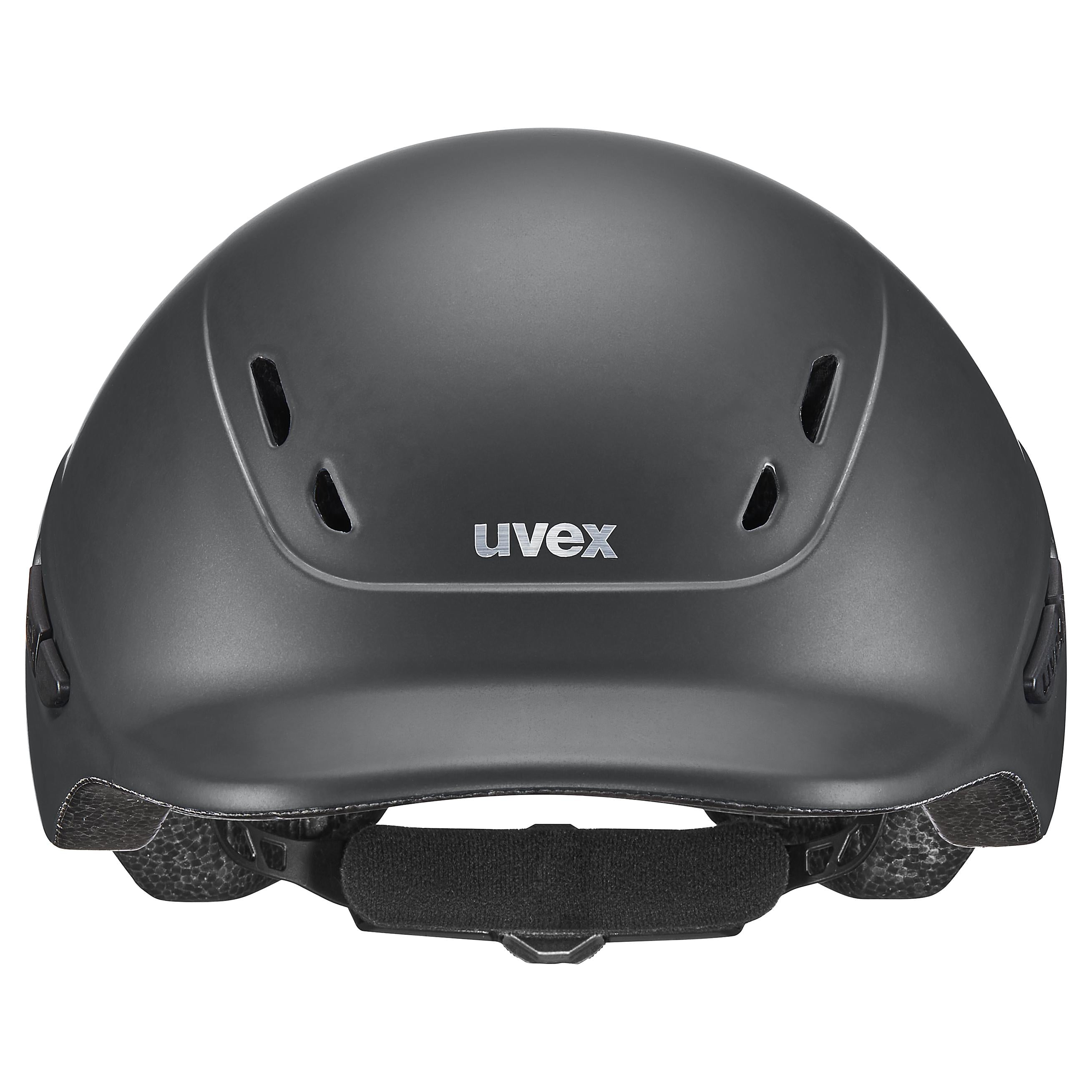 Uvex - Happy Horse Antracite - Casco da equitazione regolabile per bambini taglia 49-54 cm