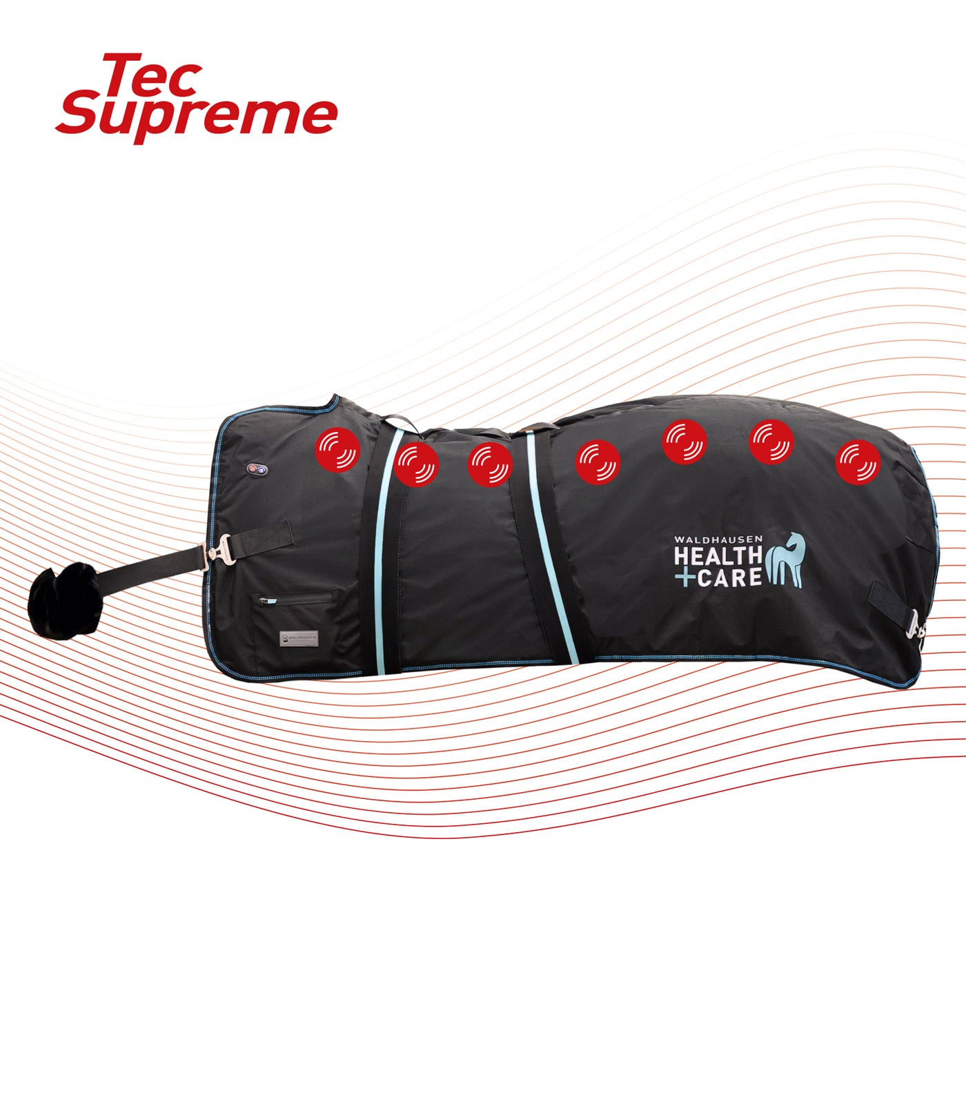 Coperta riscaldante e massaggiante Waldhausen Health + Care TecSupreme